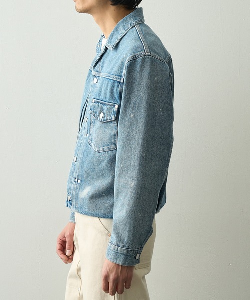 デニムジャケット gジャン 「TANAKA/タナカ」THE JEAN JACKET メンズの画像