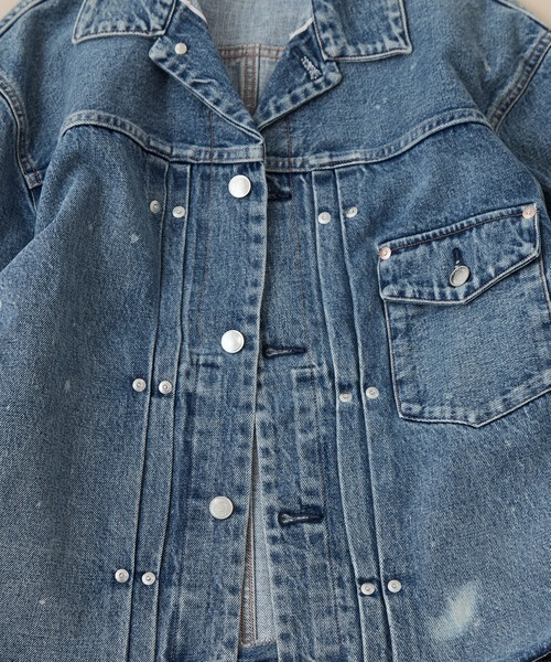 デニムジャケット gジャン 「TANAKA/タナカ」THE JEAN JACKET メンズの画像