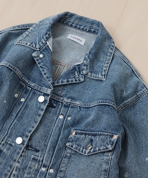 デニムジャケット gジャン 「TANAKA/タナカ」THE JEAN JACKET メンズの画像