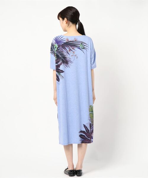 「チャイハネ」 Tシャツワンピース FREE グレー レディース_画像3