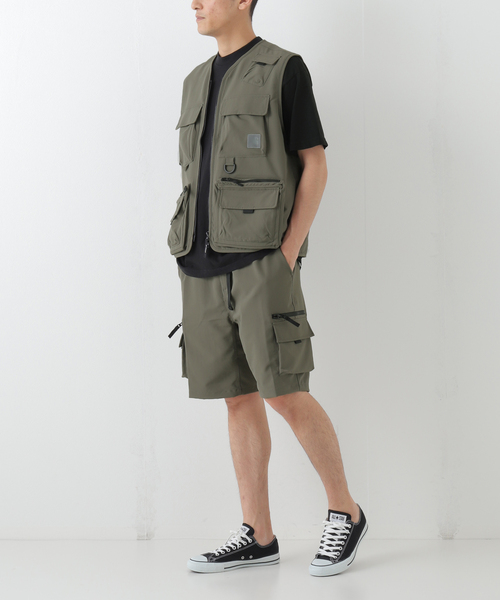 「Carhartt WIP」 ショートパンツ MEDIUM カーキ メンズ_画像8