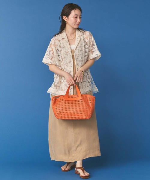 Gready Brilliant（グレディブリリアン） トートバッグ レザーメッシュ