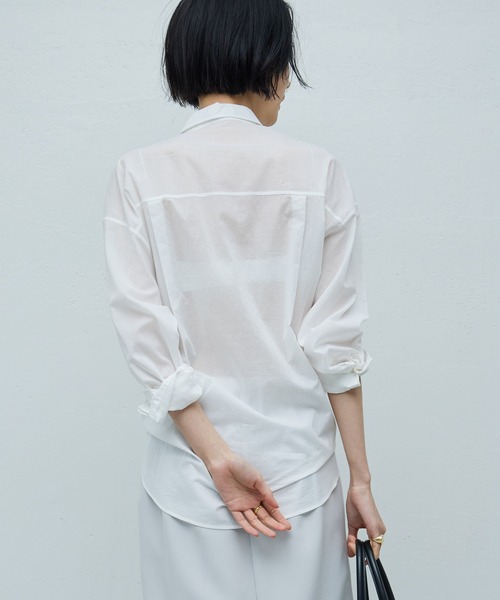 「GALLARDAGALANTE」 長袖シャツ FREE チャコールグレー レディース_画像8