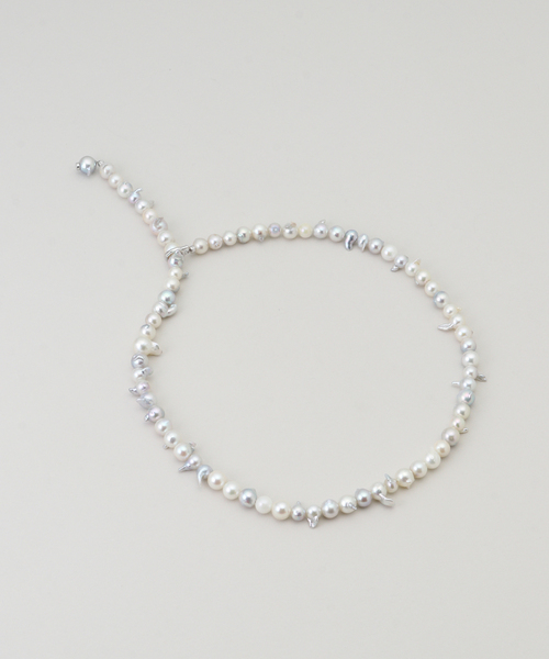 ネックレス AYUS/アユス AKOYA BAROQUE PEARL CLIKER ネックレス N30 レディースの画像