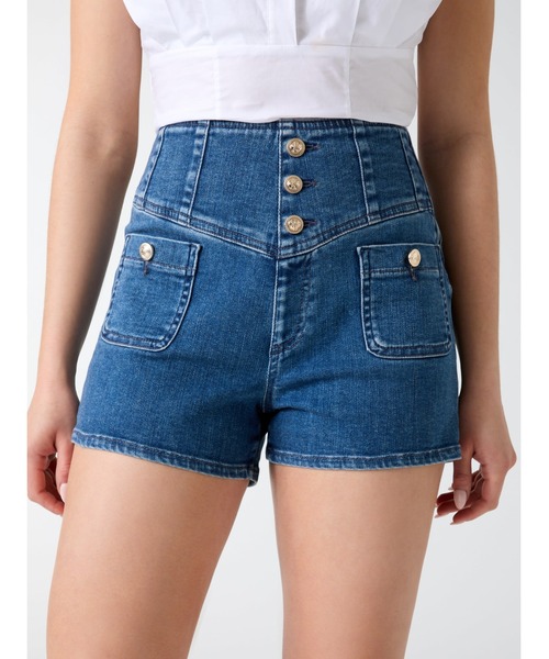 ビンテージデニムショートパンツ berberjin購入 GUESS（ゲス） ジーンズ デニム デニムパンツ JANNA Denim Short
