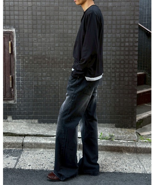 Chikashitsu+（チカシツプラス） ジーンズ 「Chikashitsu +」washed 