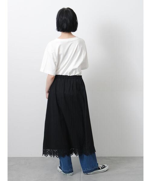 スカート 2WAYレースキャミスカートの画像