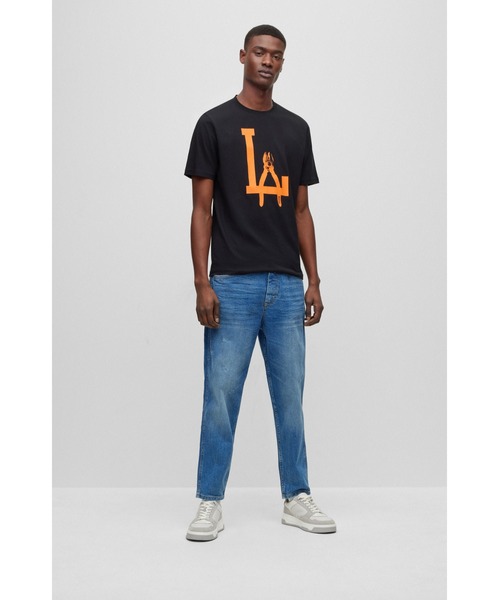 「BOSS」 半袖Tシャツ XX-LARGE ホワイト メンズ_画像3