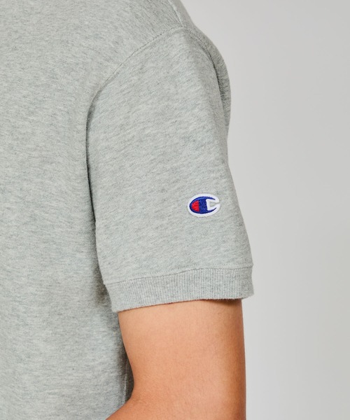 「Champion」 半袖Tシャツ MEDIUM ブラック系その他 メンズ_画像3