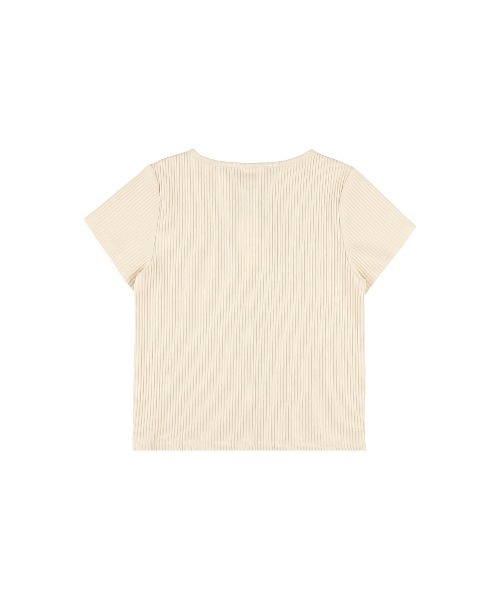 ALEXIA STAM（アリシアスタン） カーディガン 半袖 Rib Short Sleeve