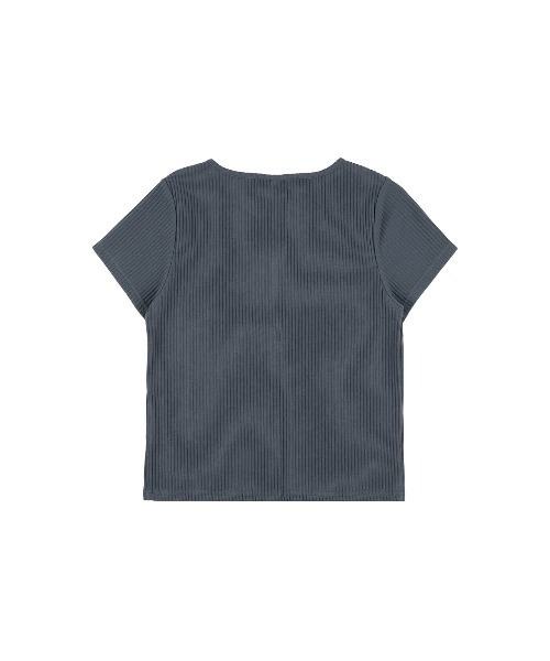 ALEXIA STAM（アリシアスタン） カーディガン 半袖 Rib Short Sleeve