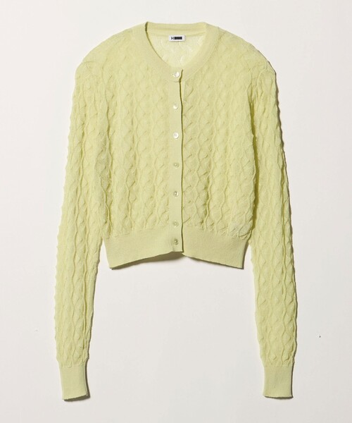 H BEAUTY&YOUTH カーディガン H BEAUTY&YOUTH UNITED ARROWS カーディガン 「H」コットンナイロン
