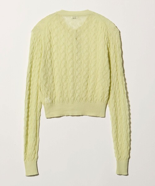 H BEAUTY&YOUTH UNITED ARROWS カーディガン 「H」コットンナイロン
