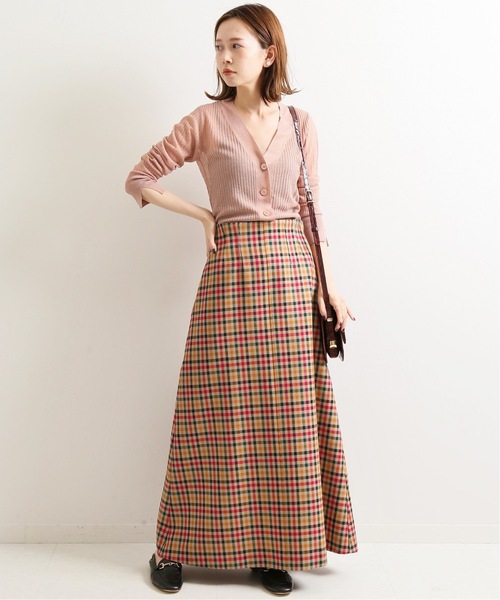「IENA LA BOUCLE」 ニットカーディガン FREE ネイビー レディース_画像6