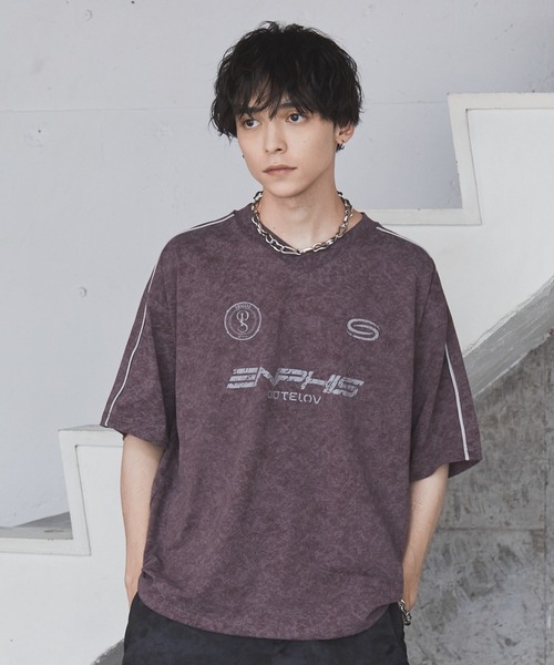 「Spielio」 半袖Tシャツ M ホワイト メンズ_画像2