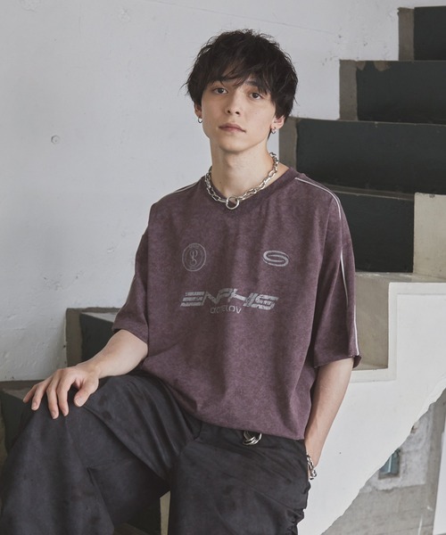 「Spielio」 半袖Tシャツ M ホワイト メンズ_画像7