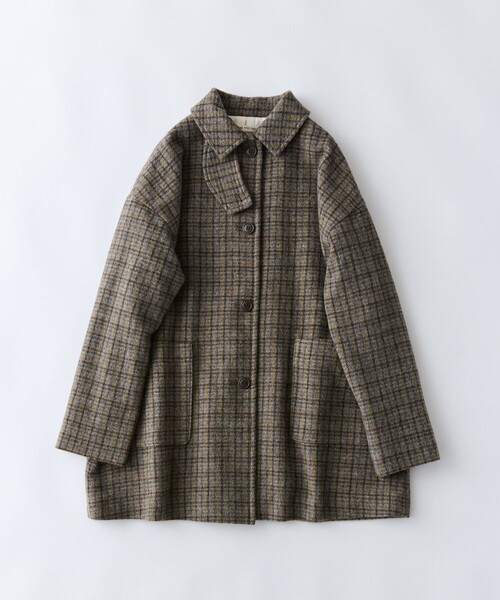 conges pays　コンジェ ペイエ　ショールカラー　スムースコート　美品 conges payes ADIEU TRISTESSE（コンジェペイエアデュートリステス