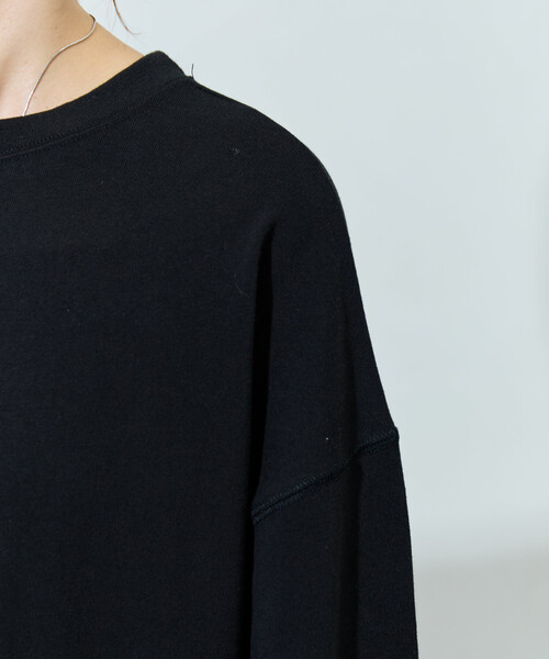 ワンピース 限定展開　USAコットン ビッグ シルエット ロングスリーブ ワンピース | FREAK'S STORE | 14