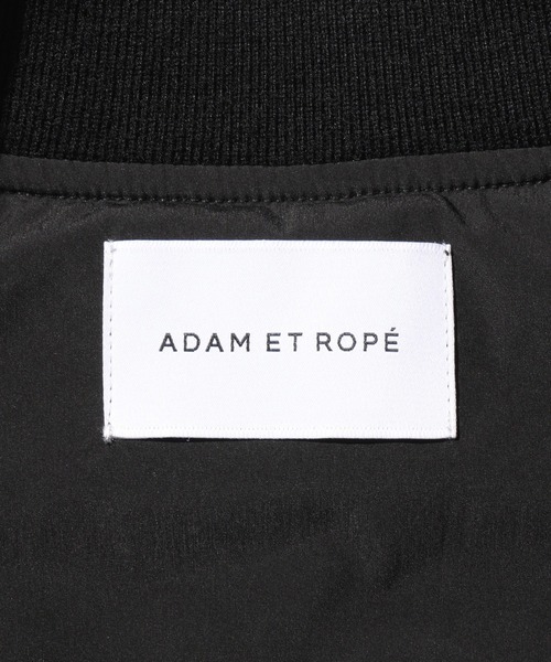 ADAM ET ROPE'（アダムエロペ） ma1 ma-1 ブラックミリタリー フライト