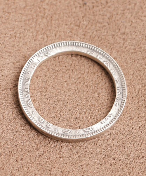 チャロアイト シルバー925 リング 百貨店購入 THEFT 指輪 リング セフト / SILVER COIN RING シルバー コイン