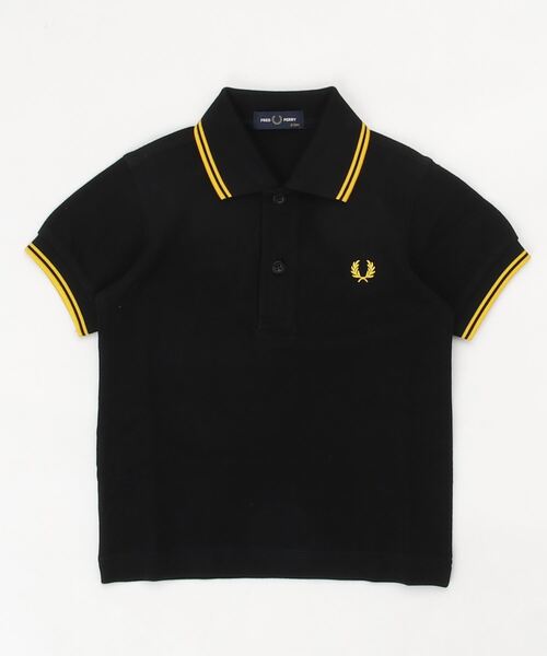 ポロシャツ 入学式 入園式 Kids Twin Tipped Fred Perry Shirt／キッズ ツインティップラインポロシャツの画像