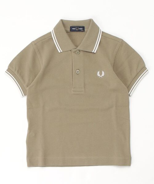 ポロシャツ 入学式 入園式 Kids Twin Tipped Fred Perry Shirt／キッズ ツインティップラインポロシャツの画像