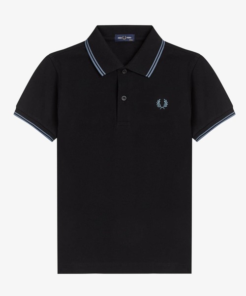 ポロシャツ 入学式 入園式 Kids Twin Tipped Fred Perry Shirt／キッズ ツインティップラインポロシャツの画像