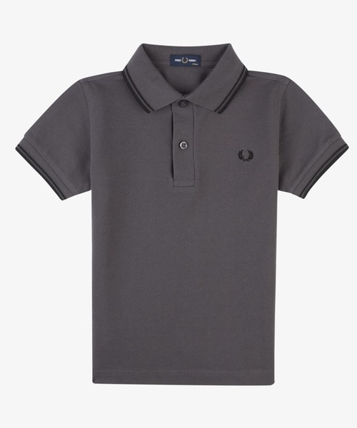 ポロシャツ 入学式 入園式 Kids Twin Tipped Fred Perry Shirt／キッズ ツインティップラインポロシャツの画像