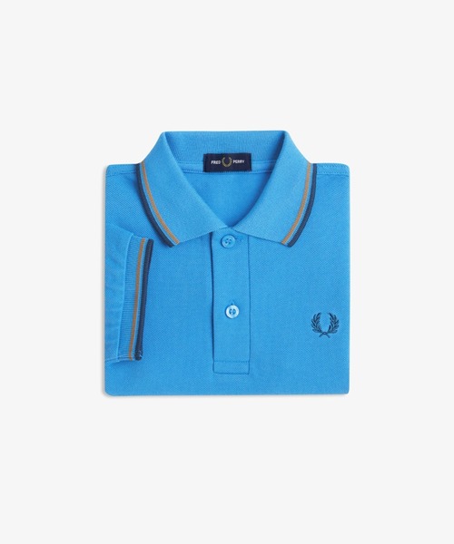 FRED PERRY ライトブルーポロシャツ UK 10 FRED PERRY（フレッドペリー） ポロシャツ 入学式 入園式 Kids Twin