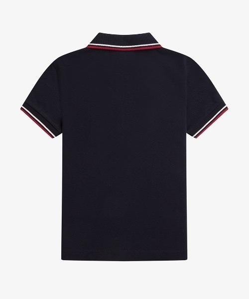 ポロシャツ 入学式 入園式 Kids Twin Tipped Fred Perry Shirt／キッズ ツインティップラインポロシャツの画像