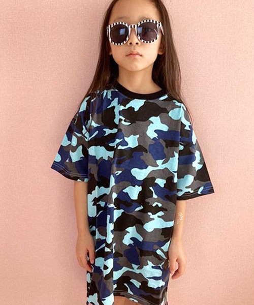 美品・BAPEKIDS カモフラージュ柄 半袖ワンピース 130cm BAPE KIDS® 2024 SPRING & SUMMER LOOKBOOK | bape.com