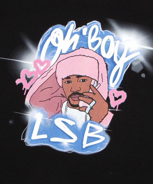 Little sunny bite tシャツ Oh boy LSB long tee レディース