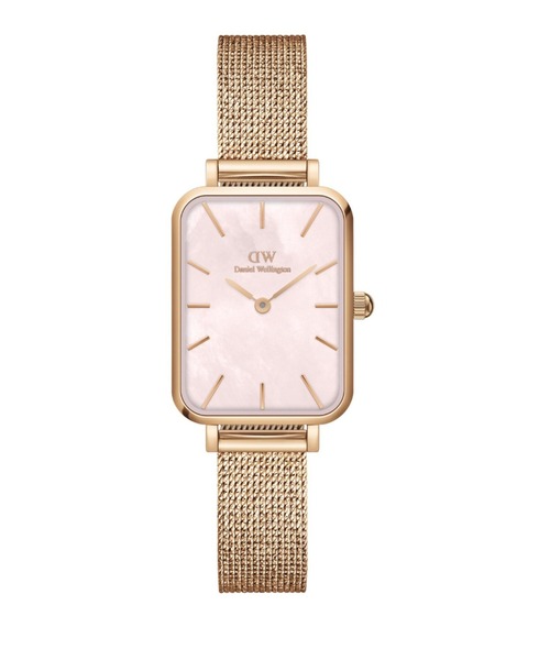 Daniel Wellington 腕時計 QUADRO PRESSED MELROSE PEARL