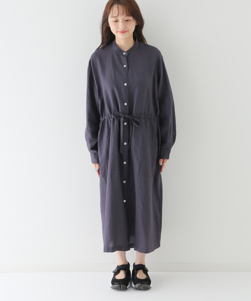 SLOBE IENA（スローブイエナ） ワンピース リネンシャツワンピース