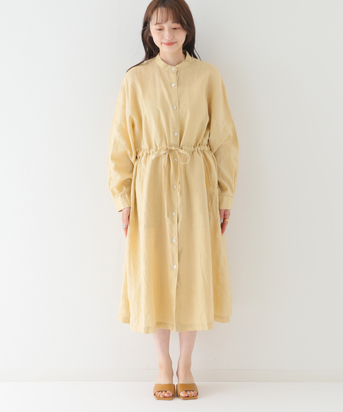 SLOBE IENA（スローブイエナ） ワンピース リネンシャツワンピース