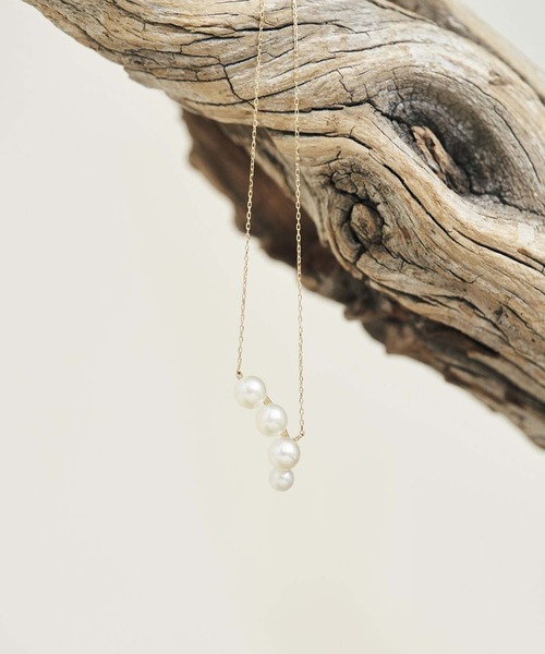 ネックレス 「les bon bon」morning dew necklace BOB180 レディースの画像