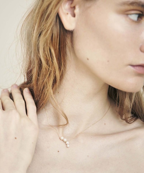 ネックレス 「les bon bon」morning dew necklace BOB180 レディースの画像