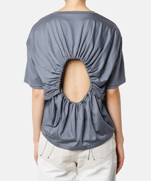 IRENE アシメショルダーフリルシャツ｜ファッション 