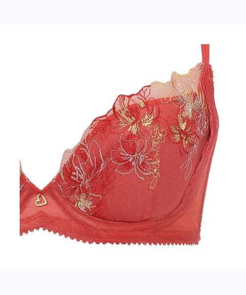 【COOL】レースストール♡豪華ROSEシリーズ♡6点セット AMOSTYLE ブラジャー ナチュラルスリムブラ カラーバースト「B