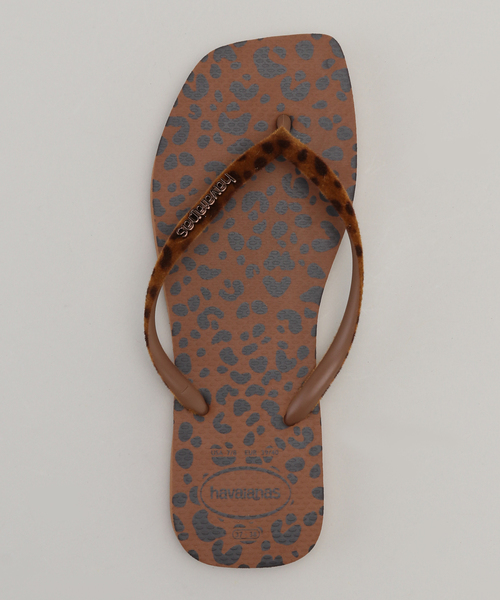 havaianas*スリム*ベルベットタッチ*スクエアトゥ*Square Velvet plage サンダル 「Havaianas/ハワイアナス」 SLIM SQUARE VELVET