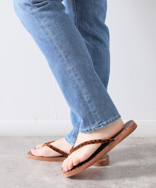 【havaianas】Flip Flops Slim Square ビーチサンダル★関税込 plage サンダル 「Havaianas/ハワイアナス」 SLIM SQUARE VELVET