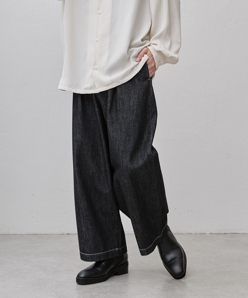 Lui's（ルイス） マルチサイズ ジーンズ ルーズワイドデニム メンズ