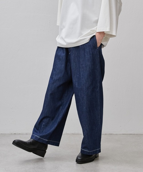 Lui's（ルイス） マルチサイズ ジーンズ ルーズワイドデニム メンズ