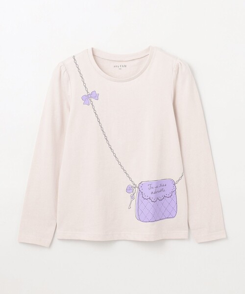 any FAM tシャツ 「WEB限定」7days プリント Tシャツ キッズ