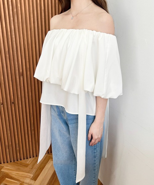 オーガンジーリボン（moment+）（色：ブルー系）のおすすめ人気商品