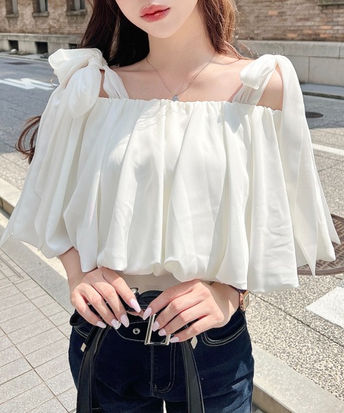 オーガンジーリボン（moment+）（色：ブルー系）のおすすめ人気商品