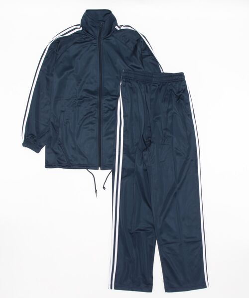 STYLEBLOCK ジャージ トリコット2ラインフルZIP上下セット