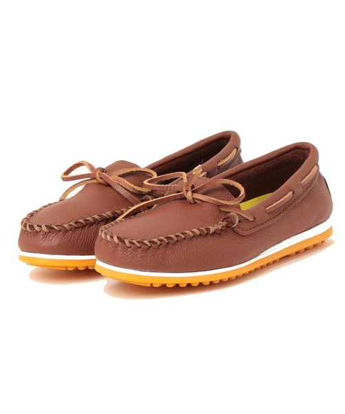 Minnetonka（ミネトンカ） デッキシューズ モカシン「MOOSEHIDE PLUS