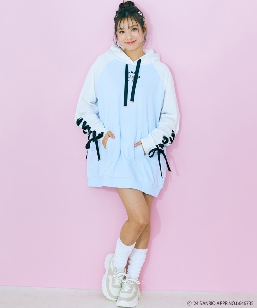 「大きいサイズ」 ポチャッコデザインチュニック marun レディース