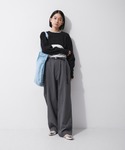 ニット セーター 「サステナブル」ニットタンク...の詳細画像3